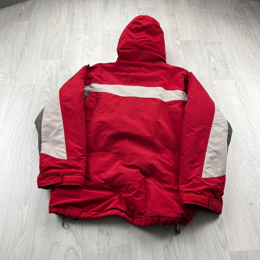 VINTAGE Y2K COLUMBIA TECHNICAL SKI JACKET RED
