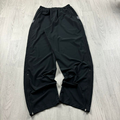 VINTAGE Y2K NIKE DRI FIT BAGGY TRACKSUIT BOTTOMS BLACK