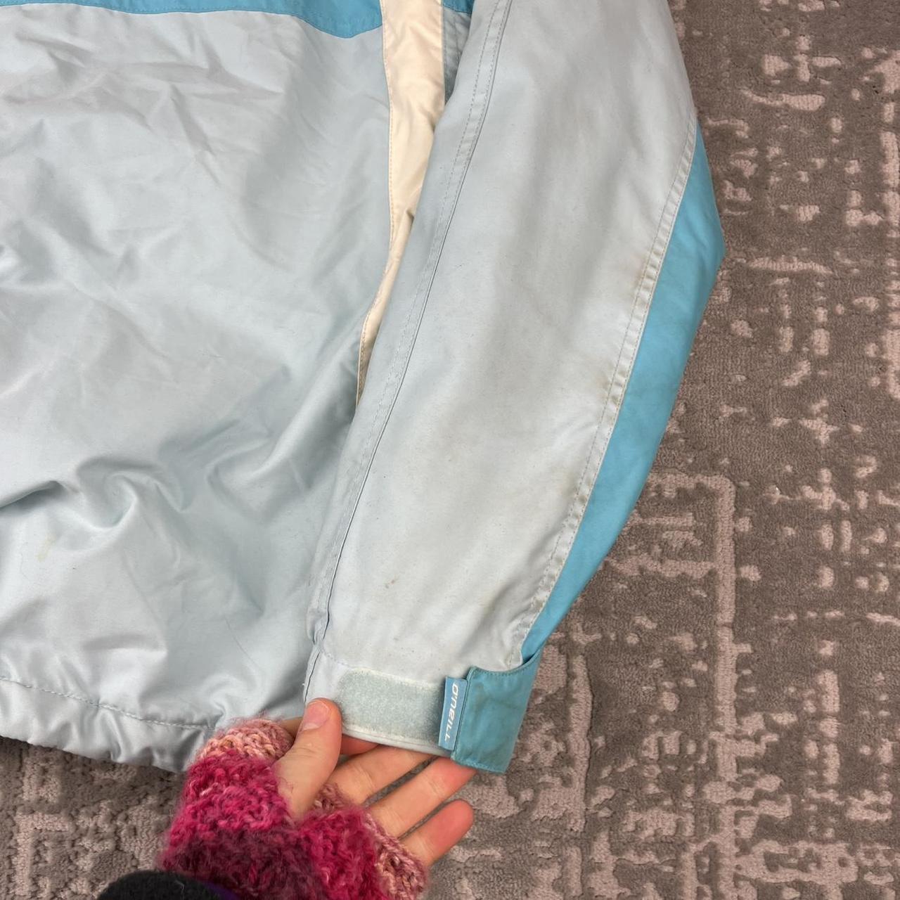 VINTAGE Y2K ONEILL PADDED SKI JACKET BABY BLUE