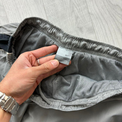 VINTAGE Y2K NIKE BAGGY TRACKSUIT BOTTOMS GREY