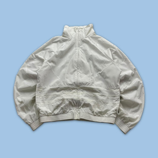 VINTAGE Y2K ADIDAS WINDBREAKER TRACK JACKET WHITE