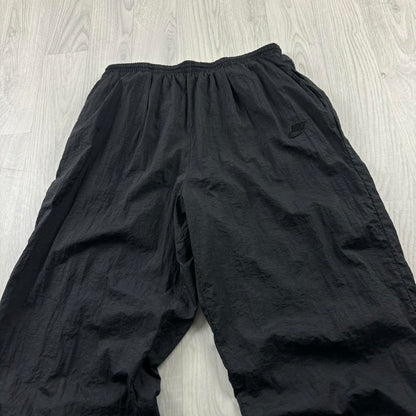 VINTAGE 90s NIKE BAGGY TRACKSUIT BOTTOMS BLACK