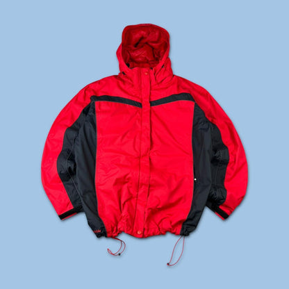 VINTAGE 00s COLUMBIA TECHNICAL WATERPROOF JACKET RED