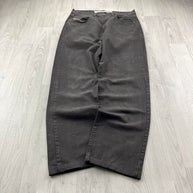VINTAGE Y2K DIESEL STRAIGHT LEG BAGGY JEANS CHARCOAL GREY