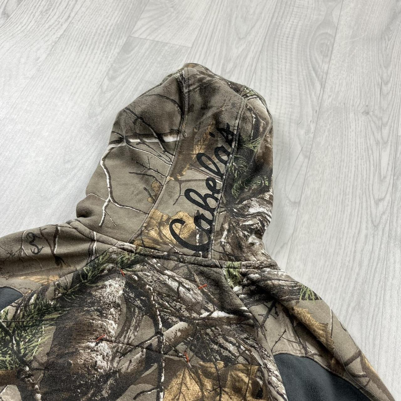 VINTAGE CABELAS REALTREE ZIP HOODIE CAMO