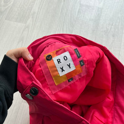 VINTAGE Y2K ROXY BAGGY SKI PANTS SALOPETTES PINK