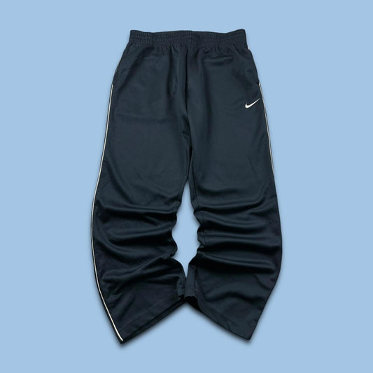VINTAGE Y2K NIKE BAGGY TRACKSUIT BOTTOMS NAVY
