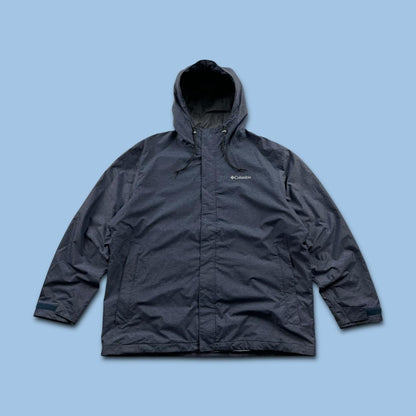 VINTAGE 00s COLUMBIA TECHNICAL LIGHTWEIGHT JACKET NAVY GREY