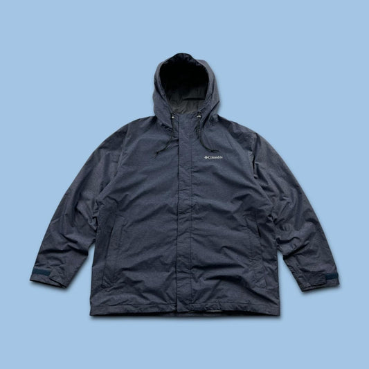 VINTAGE 00s COLUMBIA TECHNICAL LIGHTWEIGHT JACKET NAVY GREY