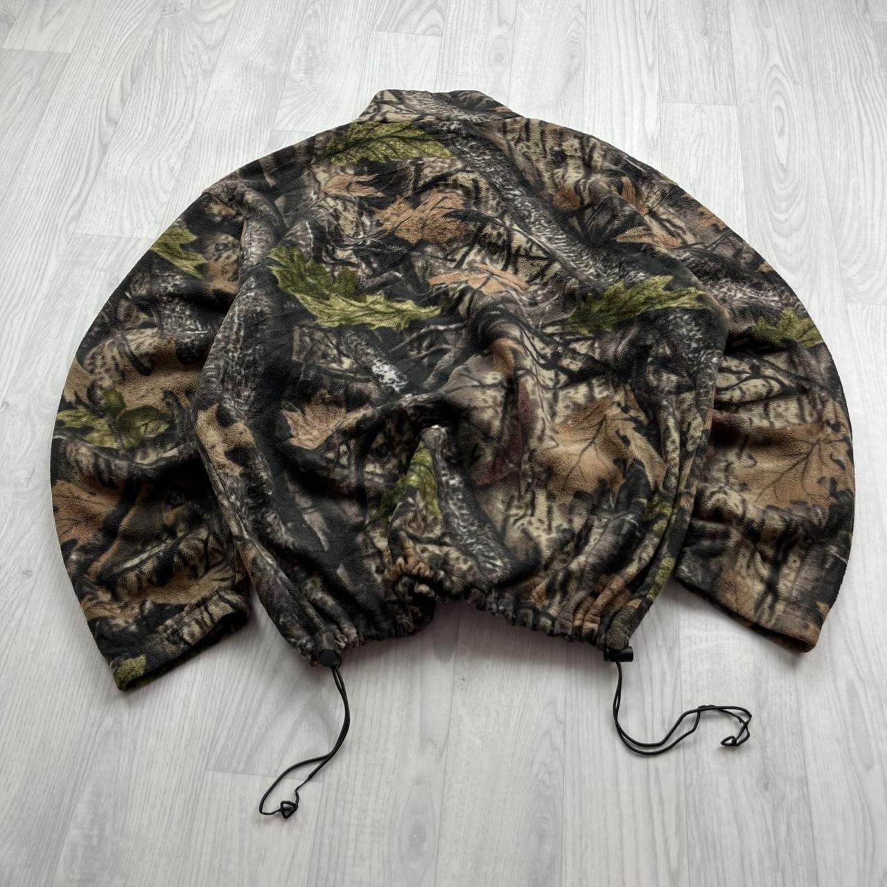VINTAGE REALTREE ZIP UP TECHNICAL FLEECE JACKET CAMO