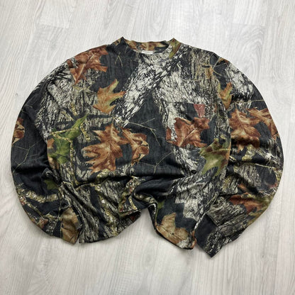 VINTAGE Y2K REALTREE LONG SLEEVE T SHIRT CAMO