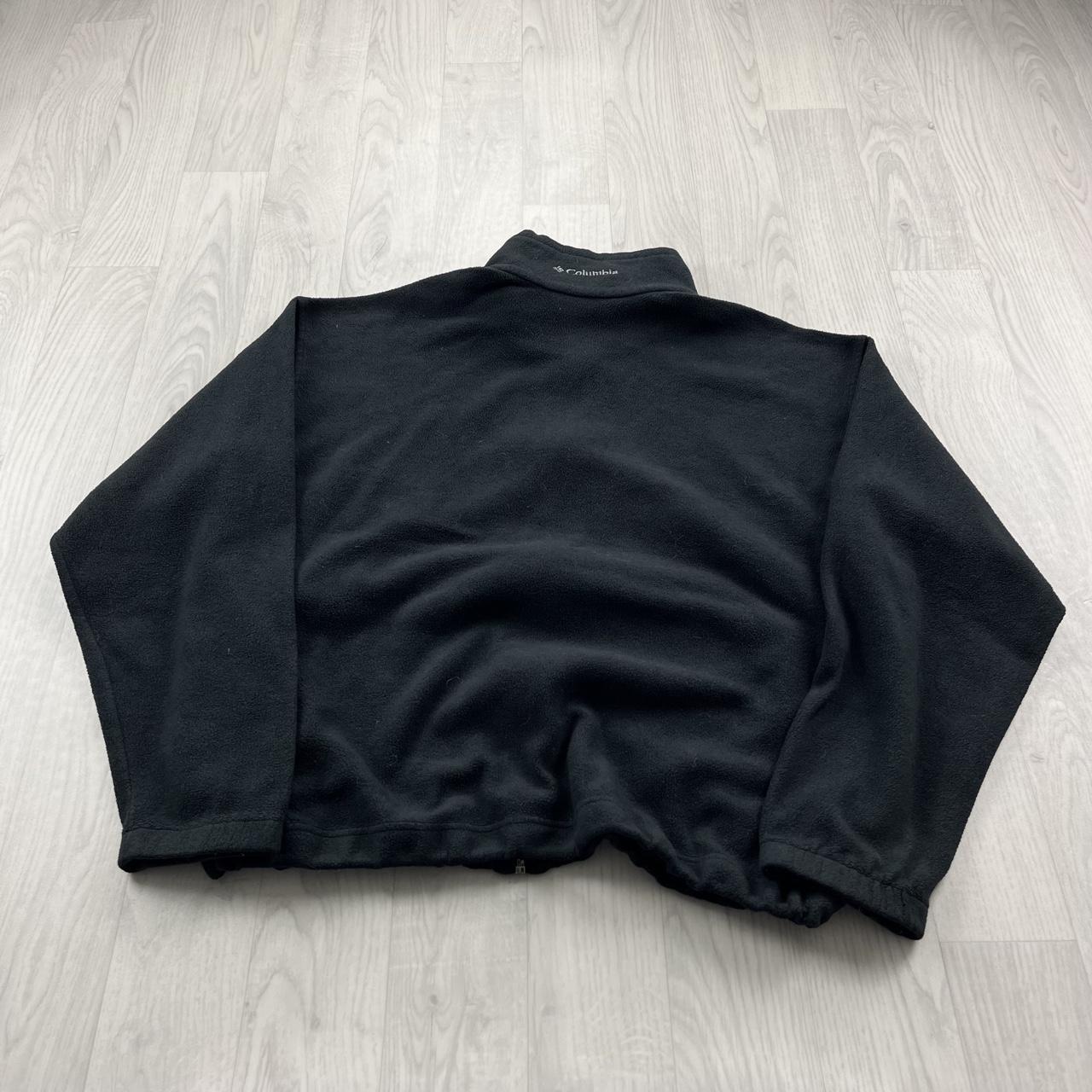 VINTAGE Y2K COLUMBIA ZIP UP FLEECE JACKET BLACK