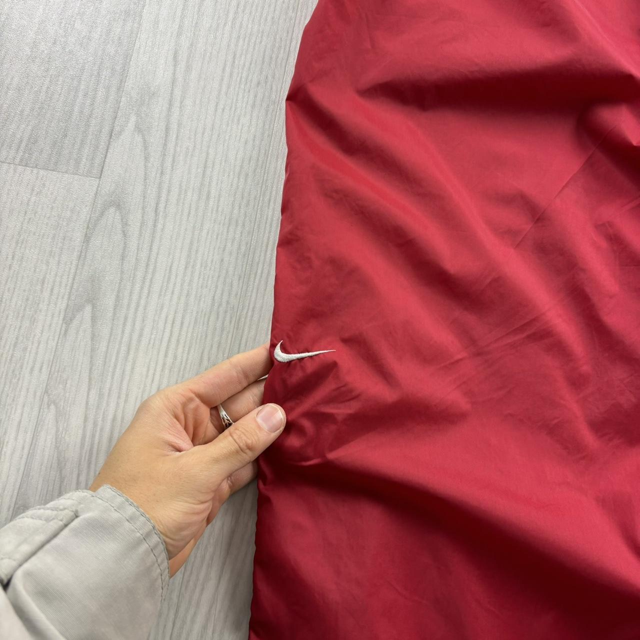 VINTAGE Y2K NIKE BAGGY TRACKSUIT BOTTOMS RED