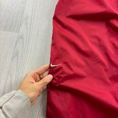 VINTAGE Y2K NIKE BAGGY TRACKSUIT BOTTOMS RED