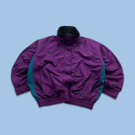 VINTAGE 00s COLUMBIA BUGABOO BOMBER HEAVY JACKET PURPLE