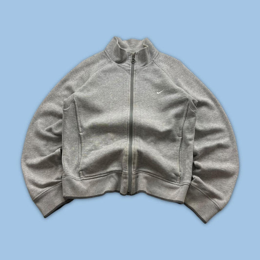 VINTAGE Y2K NIKE ZIP SWEATSHIRT GREY