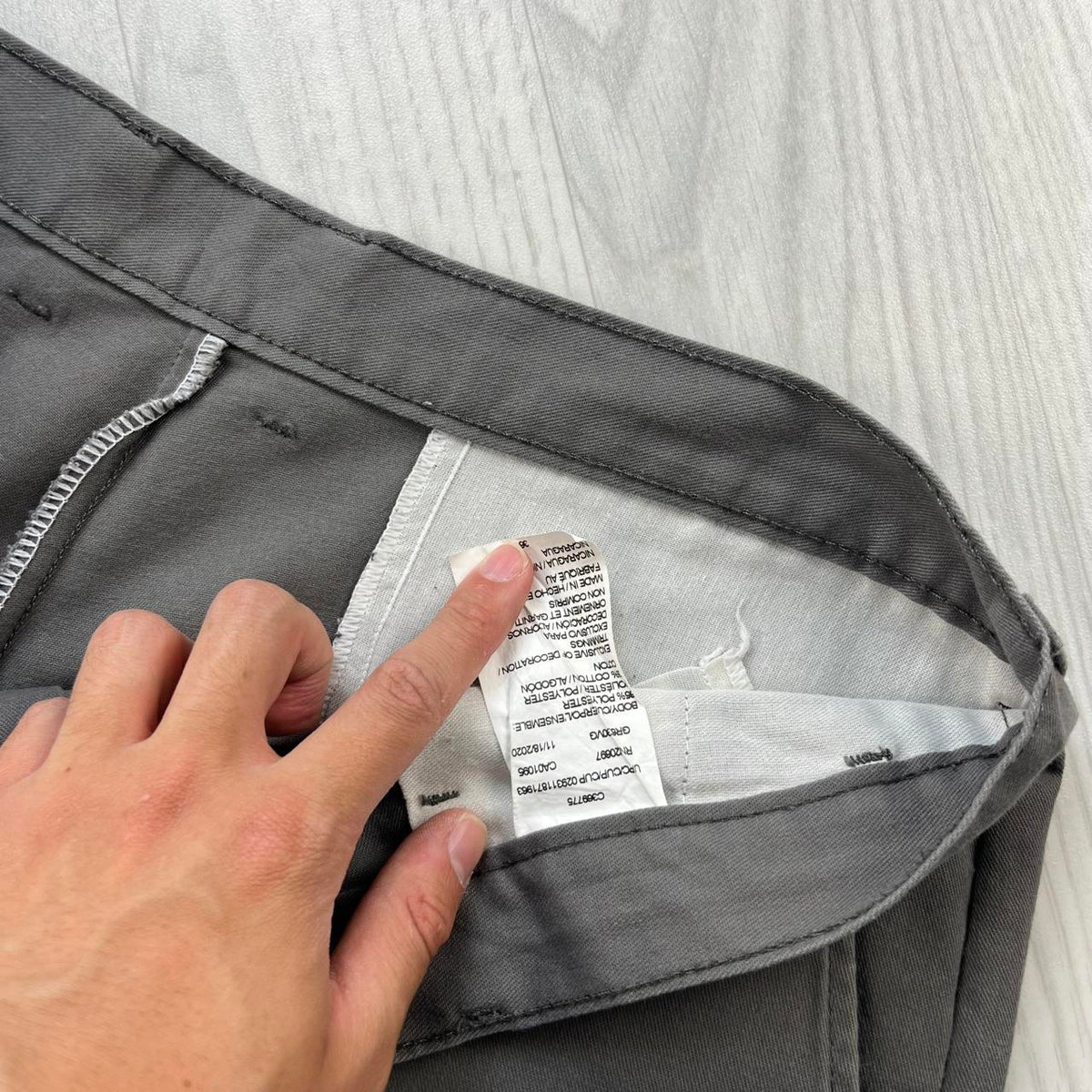 VINTAGE Y2K DICKIES BAGGY SKATER SHORTS GREY