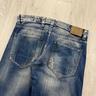 VINTAGE Y2K G STAR BAGGY JEANS BLUE