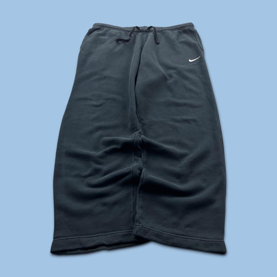 NIKE BAGGY COTTON SWEATPANTS BLACK