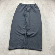 VINTAGE Y2K RUSSELL ATHLETIC BLANK BAGGY COTTON SWEATPANTS GREY