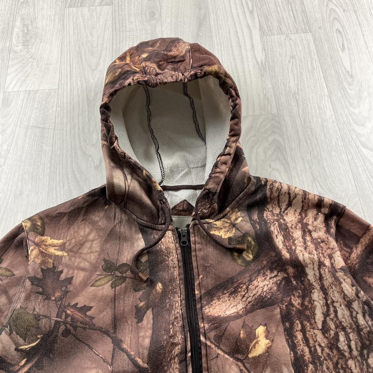 VINTAGE REALTREE HOODIE CAMO BROWN