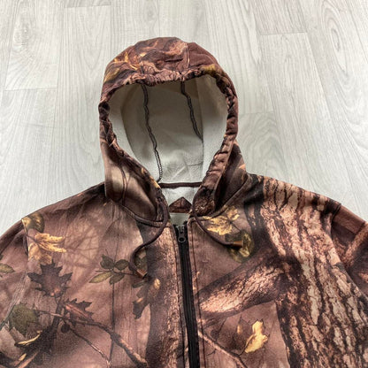 VINTAGE REALTREE HOODIE CAMO BROWN