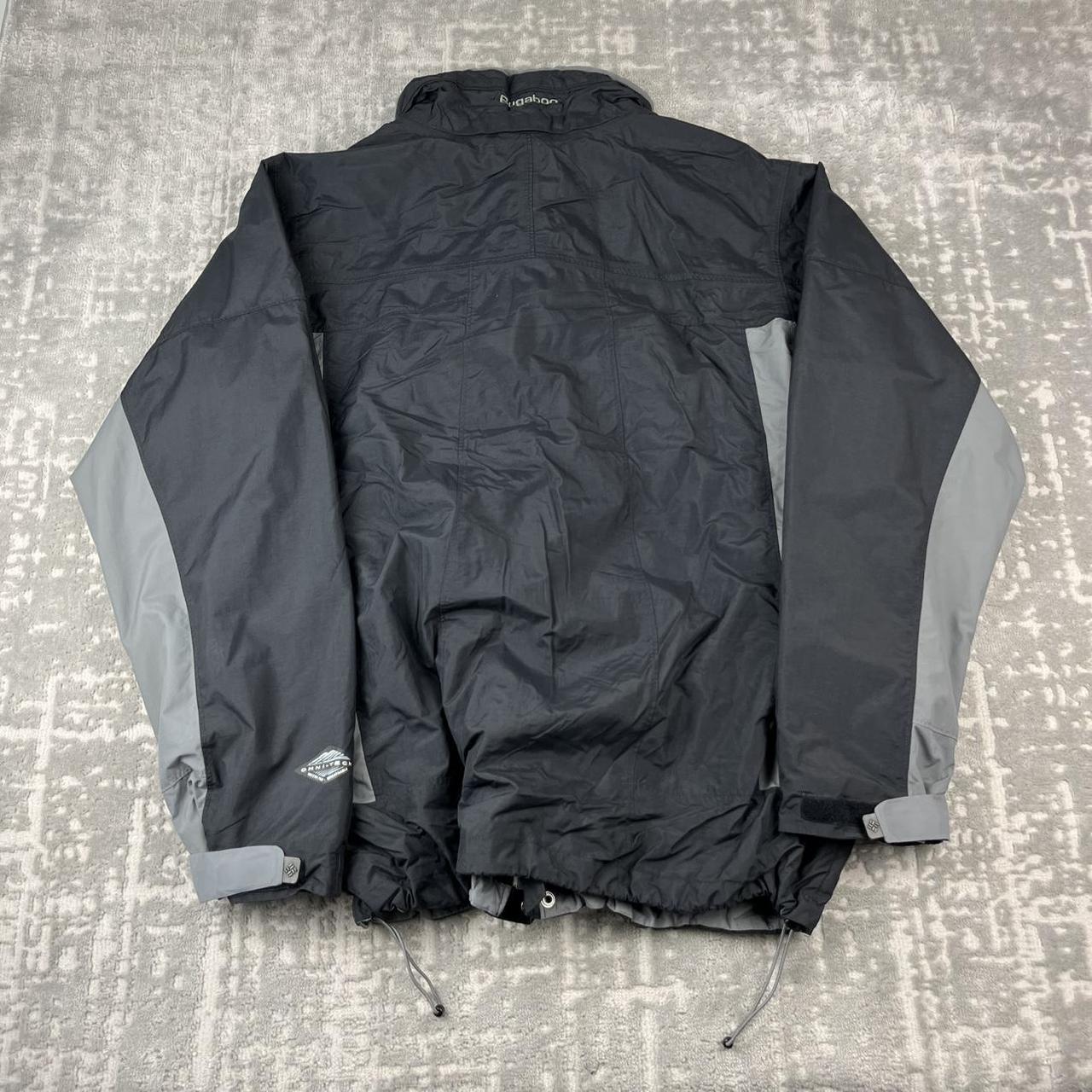 VINTAGE 00s COLUMBIA TECHNICAL WATERPROOF JACKET BLACK