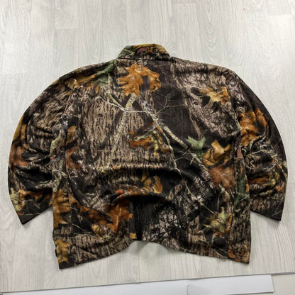 VINTAGE MOSSY OAK REALTREE QUARTER ZIP FLEECE CAMO