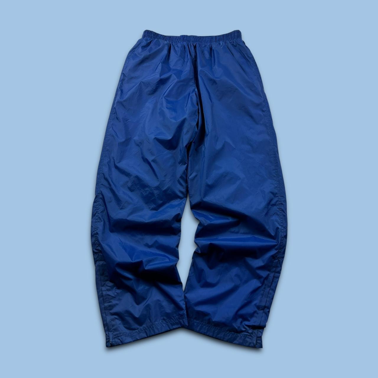 VINTAGE Y2K NIKE BAGGY TRACKSUIT BOTTOMS BLUE