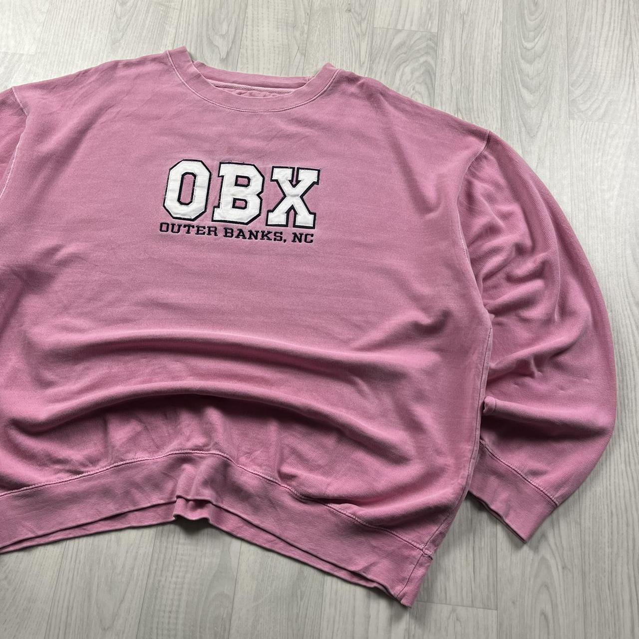 VINTAGE Y2K GRAPHIC BOXY SWEATSHIRT BABY PINK