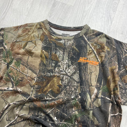 VINTAGE Y2K REALTREE T SHIRT CAMO
