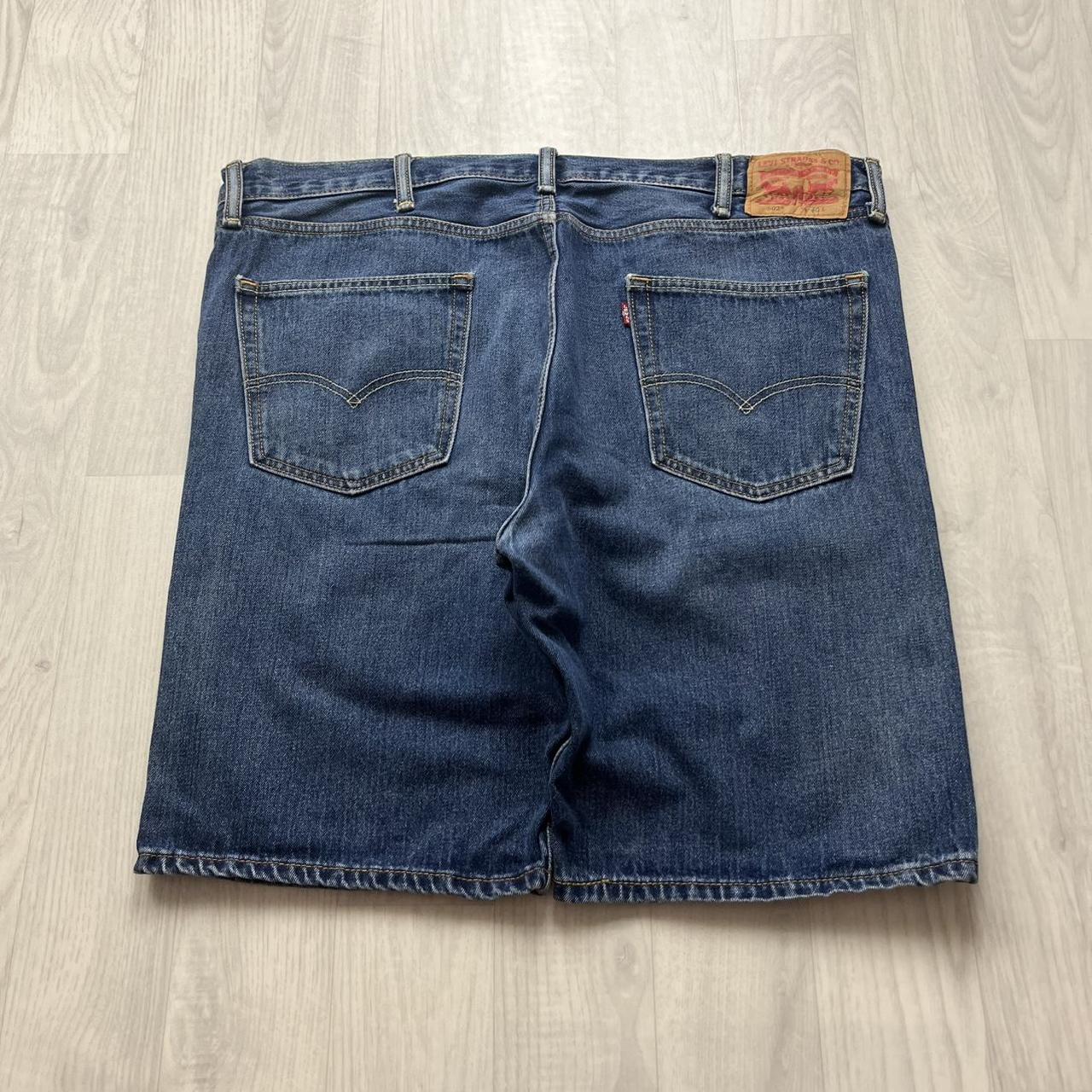 VINTAGE Y2K LEVIS 502 JORTS NAVY BLUE