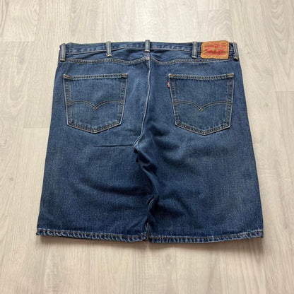 VINTAGE Y2K LEVIS 502 JORTS NAVY BLUE