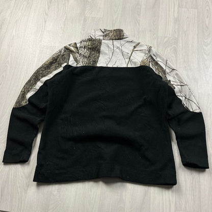 VINTAGE ROCKY REALTREE ZIP UP FLEECE CAMO BLACK