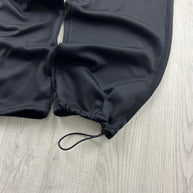 VINTAGE Y2K NIKE BAGGY THERMA FIT TRACKSUIT BOTTOMS BLACK
