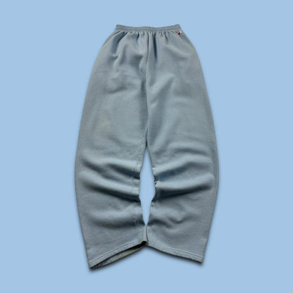 VINTAGE 00s CHAMPION BAGGY COTTON SWEATPANTS BABY BLUE