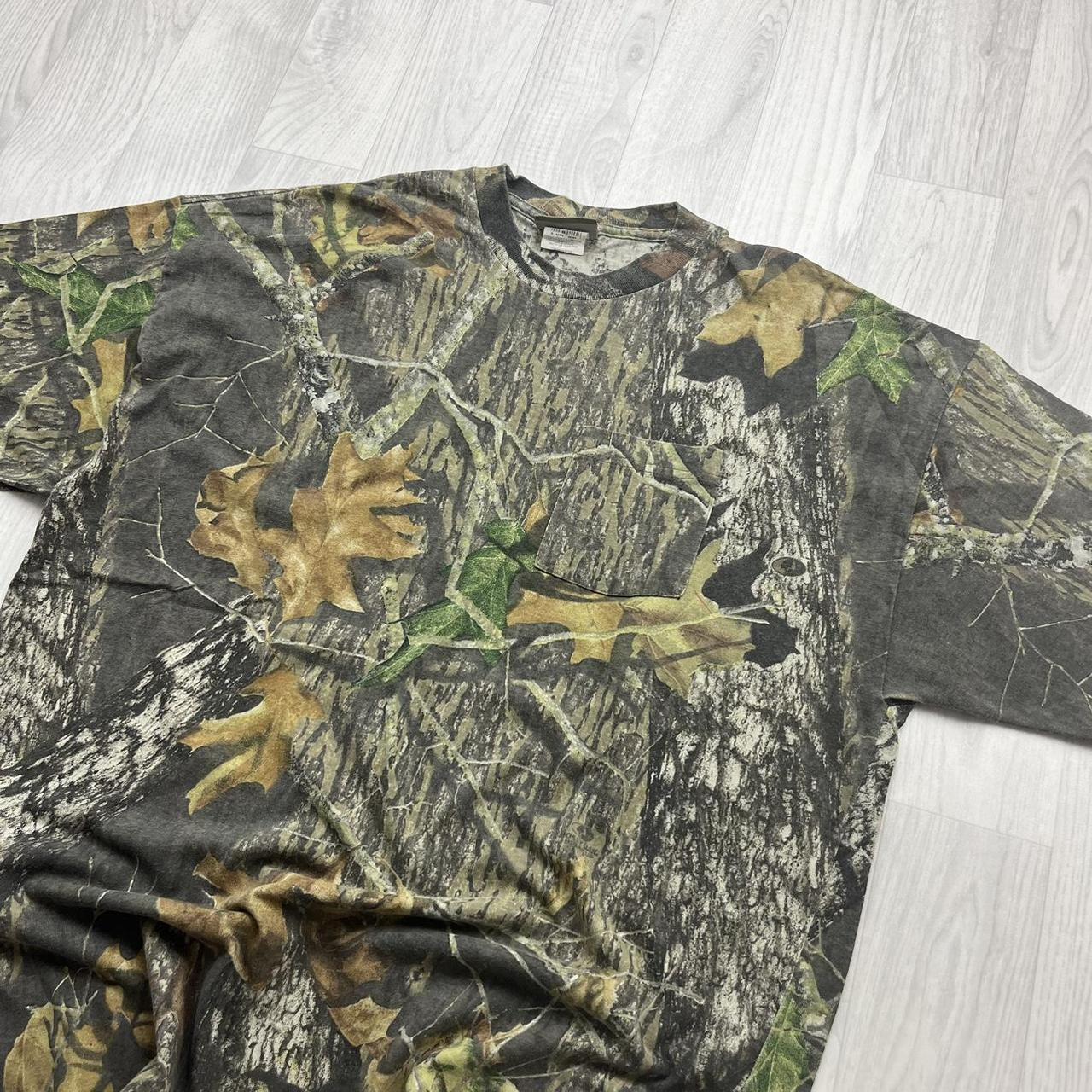 VINTAGE Y2K JERZEES REALTREE T SHIRT CAMO