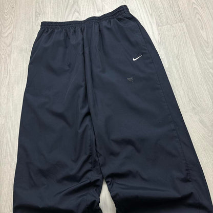 VINTAGE Y2K NIKE BAGGY TRACKSUIT BOTTOMS NAVY