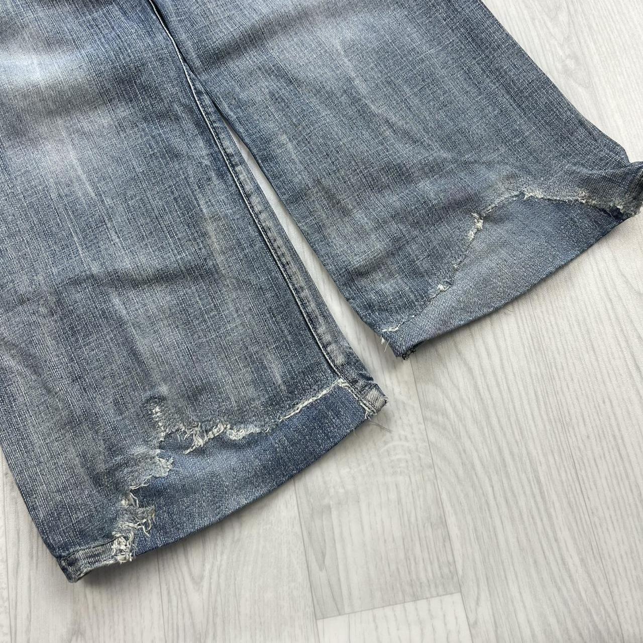VINTAGE Y2K BLEND BAGGY JEANS BLUE