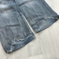 VINTAGE Y2K BLEND BAGGY JEANS BLUE