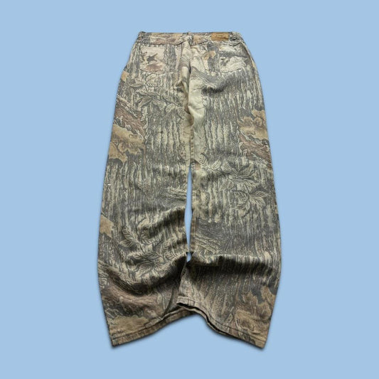 VINTAGE REALTREE BAGGY CAMO TROUSERS