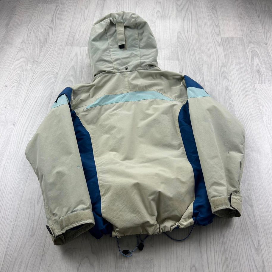 VINTAGE Y2K COLUMBIA TECHNICAL SKI JACKET CREAM