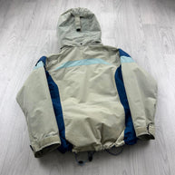 VINTAGE Y2K COLUMBIA TECHNICAL SKI JACKET CREAM
