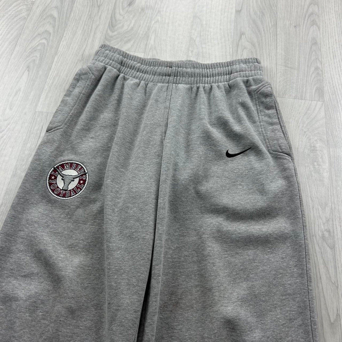 VINTAGE Y2K NIKE BAGGY COTTON SWEATPANTS GREY