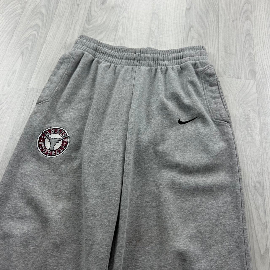 VINTAGE Y2K NIKE BAGGY COTTON SWEATPANTS GREY