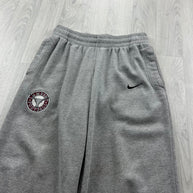 VINTAGE Y2K NIKE BAGGY COTTON SWEATPANTS GREY
