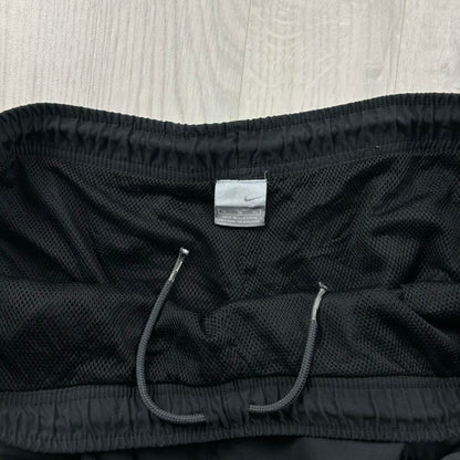 VINTAGE Y2K NIKE CARGO BAGGY TRACKSUIT BOTTOMS BLACK / GREY