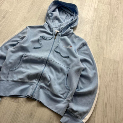 VINTAGE Y2K REEBOK ZIP HOODIE BABY BLUE