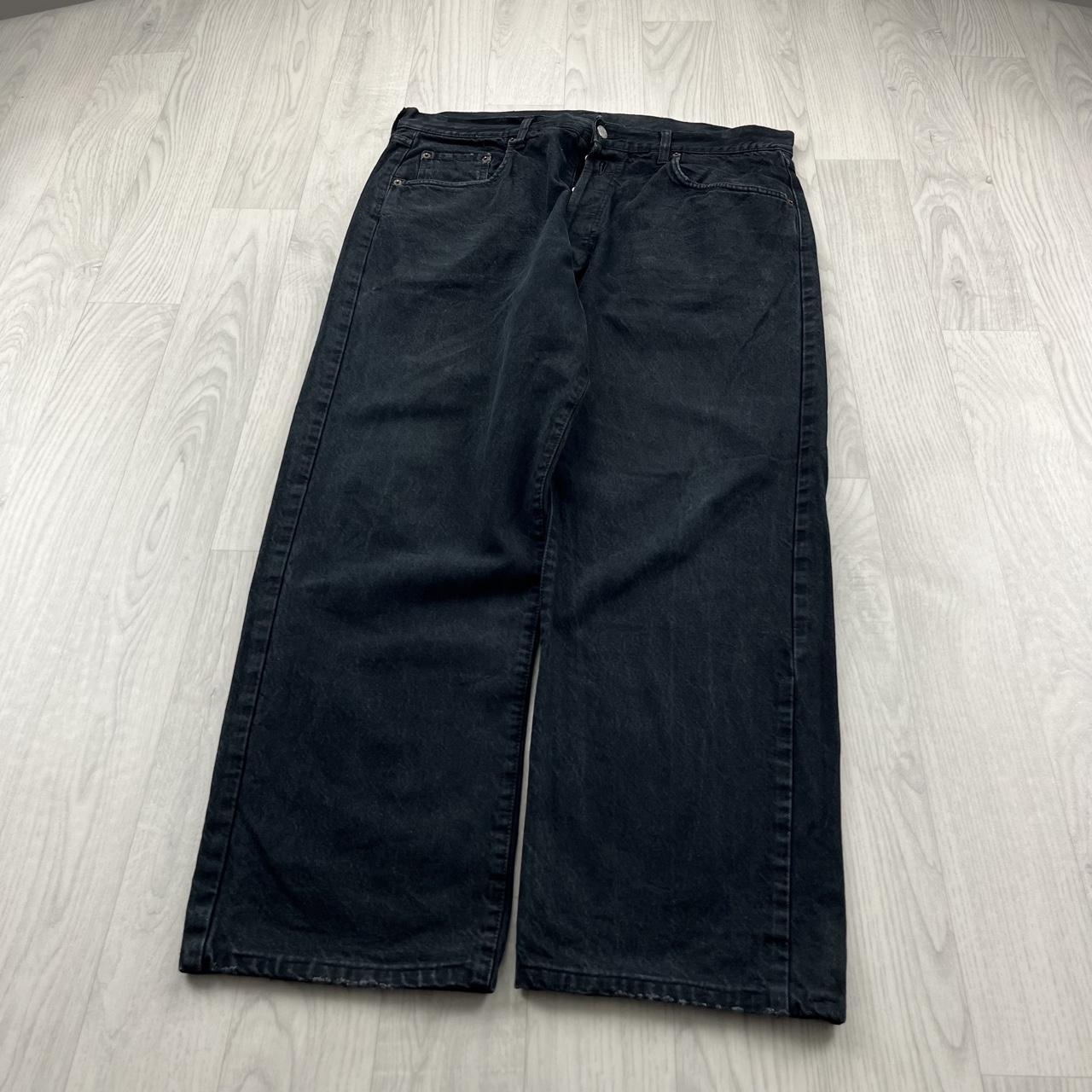 VINTAGE Y2K REPLAY 901 BAGGY JEANS BLACK