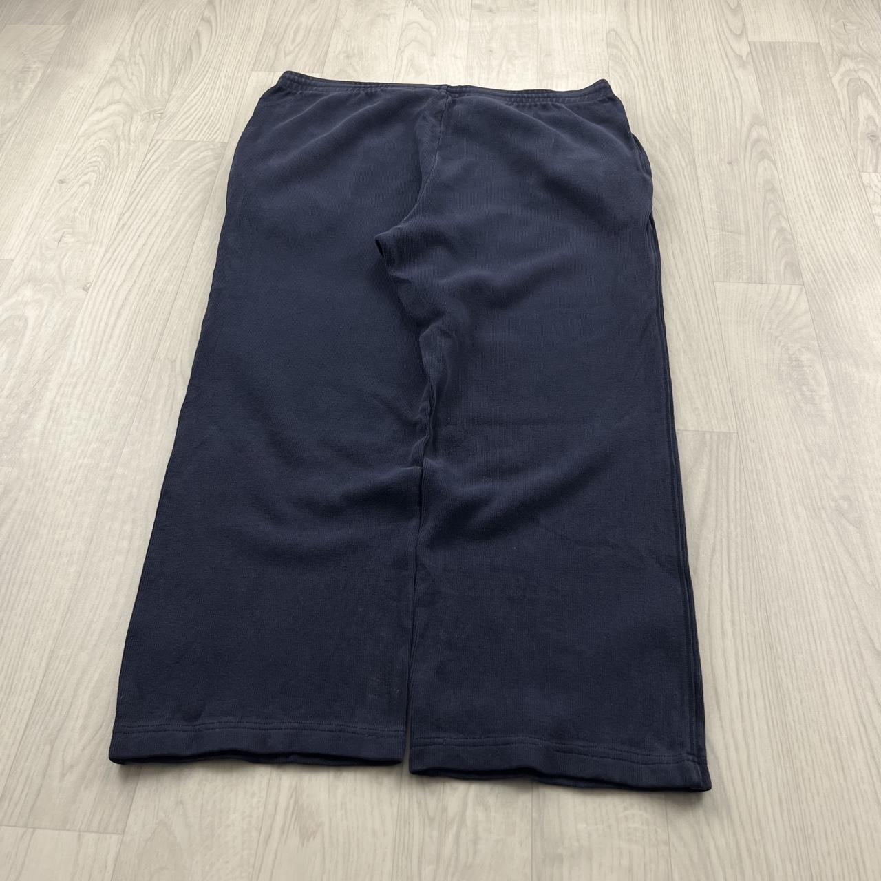 VINTAGE Y2K RALPH LAUREN BAGGY COTTON SWEATPANTS NAVY